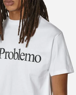 No Problemo T-Shirts^Logo T-Shirt White