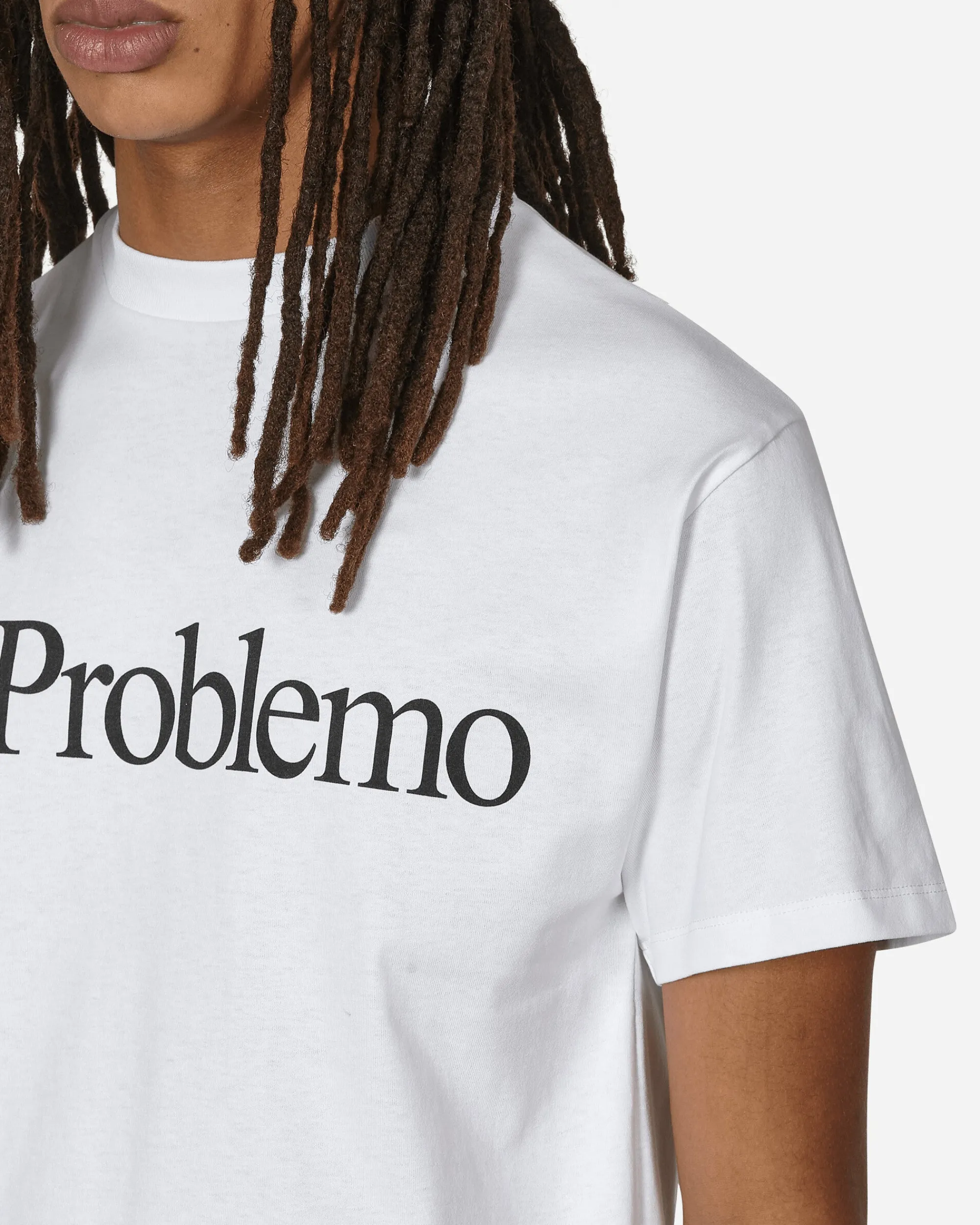 No Problemo T-Shirts^Logo T-Shirt White