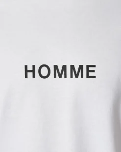 Comme Des Garçons Homme T-Shirts^Logo T-Shirt White