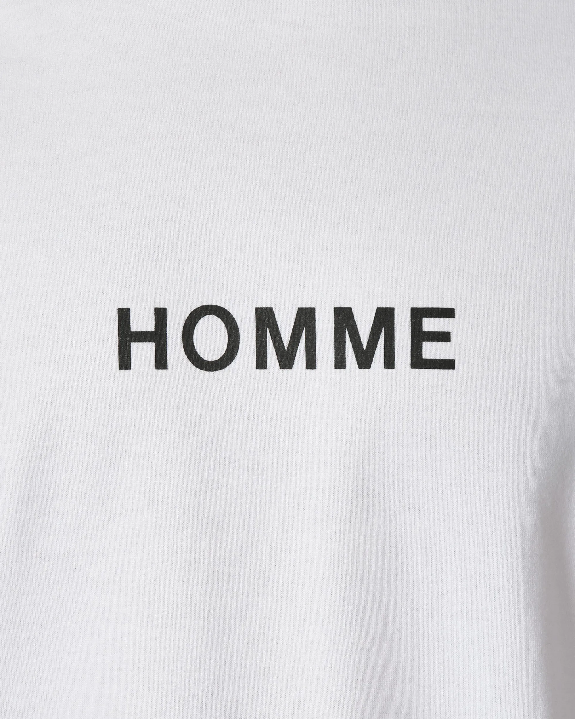 Comme Des Garçons Homme T-Shirts^Logo T-Shirt White