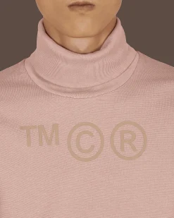 Acne Studios Knitwear^Logo Turtleneck Pink