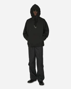 Dries Van Noten Sweatshirts^Loose Fit Hoodie Black