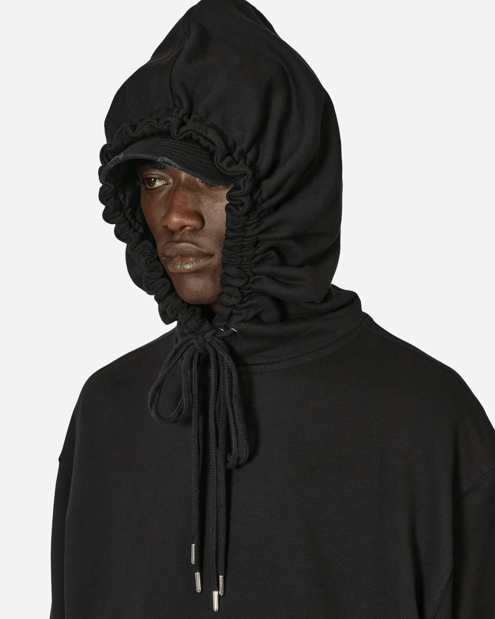 Dries Van Noten Sweatshirts^Loose Fit Hoodie Black