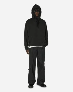 Dries Van Noten Pants^Loose Overdyed Pants Black