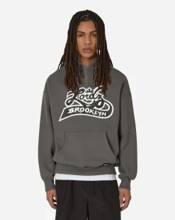 Neighborhood Sweatshirts^Lordz Of Brooklyn Hooded Sweatshirt Charcoal