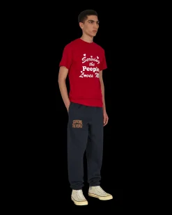Serving The People T-Shirts^Loves Me T-Shirt Red