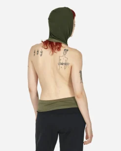 Mainline:RUS/Fr.CA/DE T-Shirts^Low Open-Back Tank Top Green