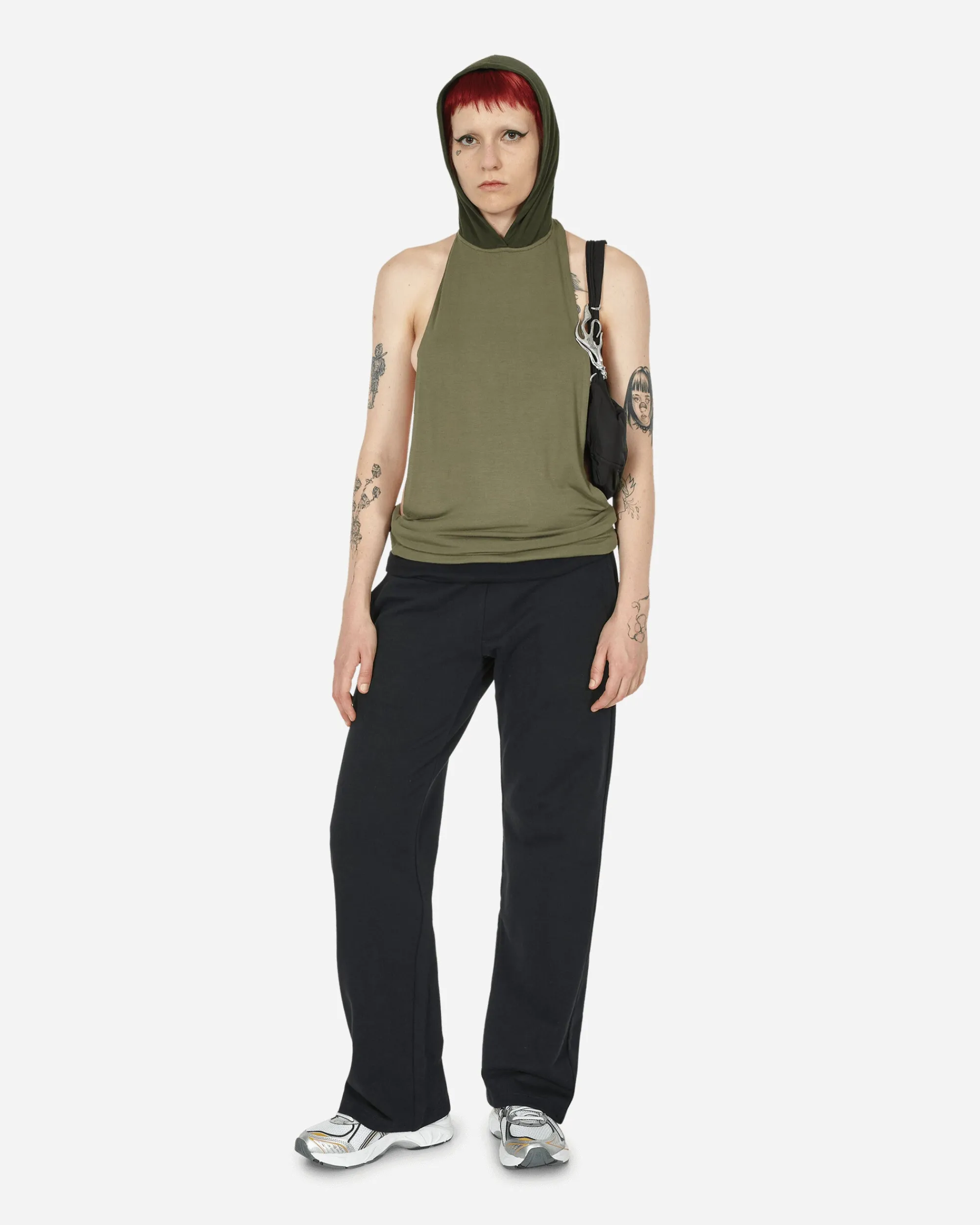 Mainline:RUS/Fr.CA/DE T-Shirts^Low Open-Back Tank Top Green