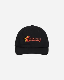 Stüssy Hats|Hats^Low Pro 3 Star Strapback Cap Black