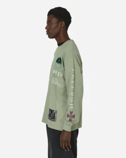 Neighborhood T-Shirts^LS-10 Longsleeve T-Shirt Sage Green