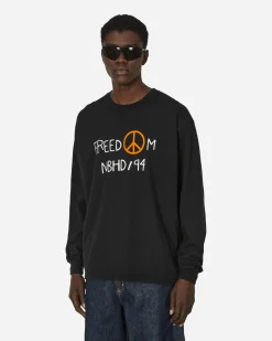 Neighborhood T-Shirts^LS-8 Longsleeve T-Shirt Black