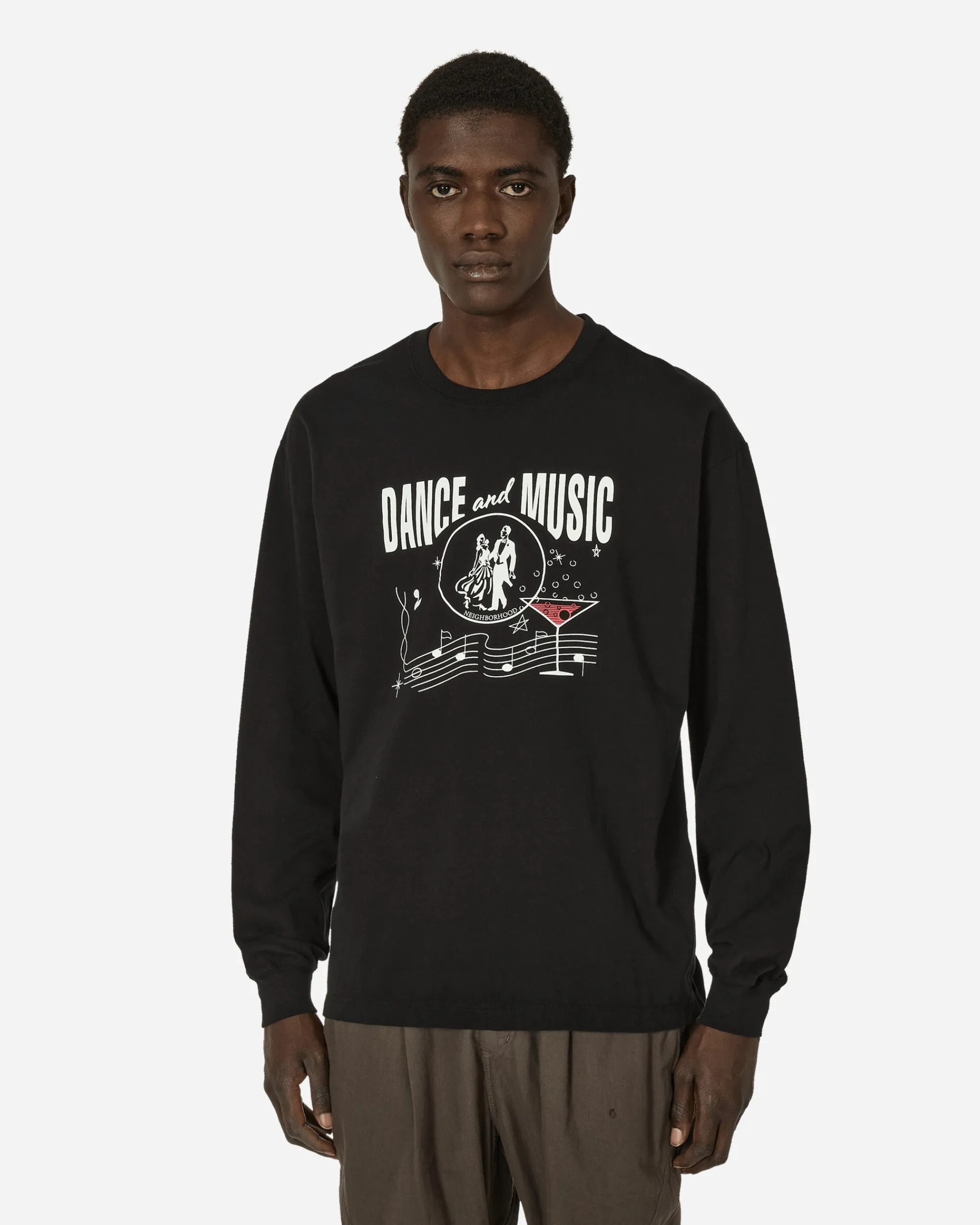 Neighborhood T-Shirts^LS-9 Longsleeve T-Shirt Black