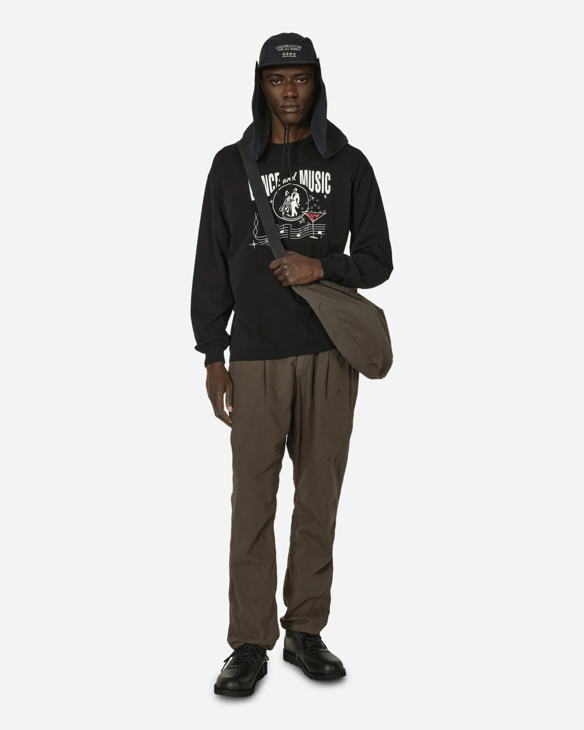 Neighborhood T-Shirts^LS-9 Longsleeve T-Shirt Black