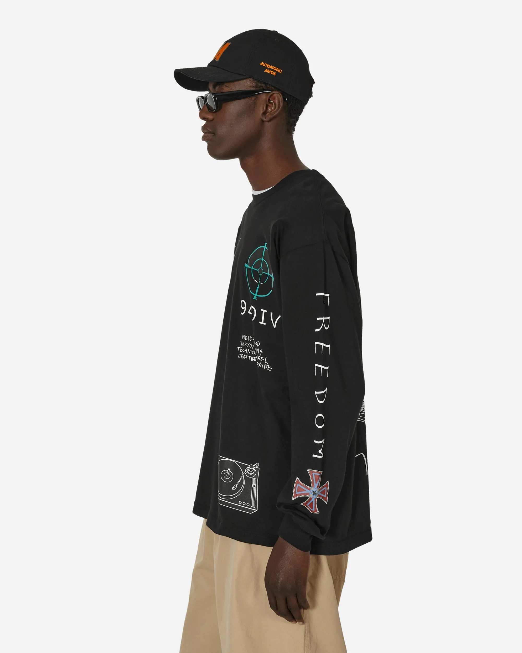 Neighborhood T-Shirts^LS-10 Longsleeve T-Shirt Black