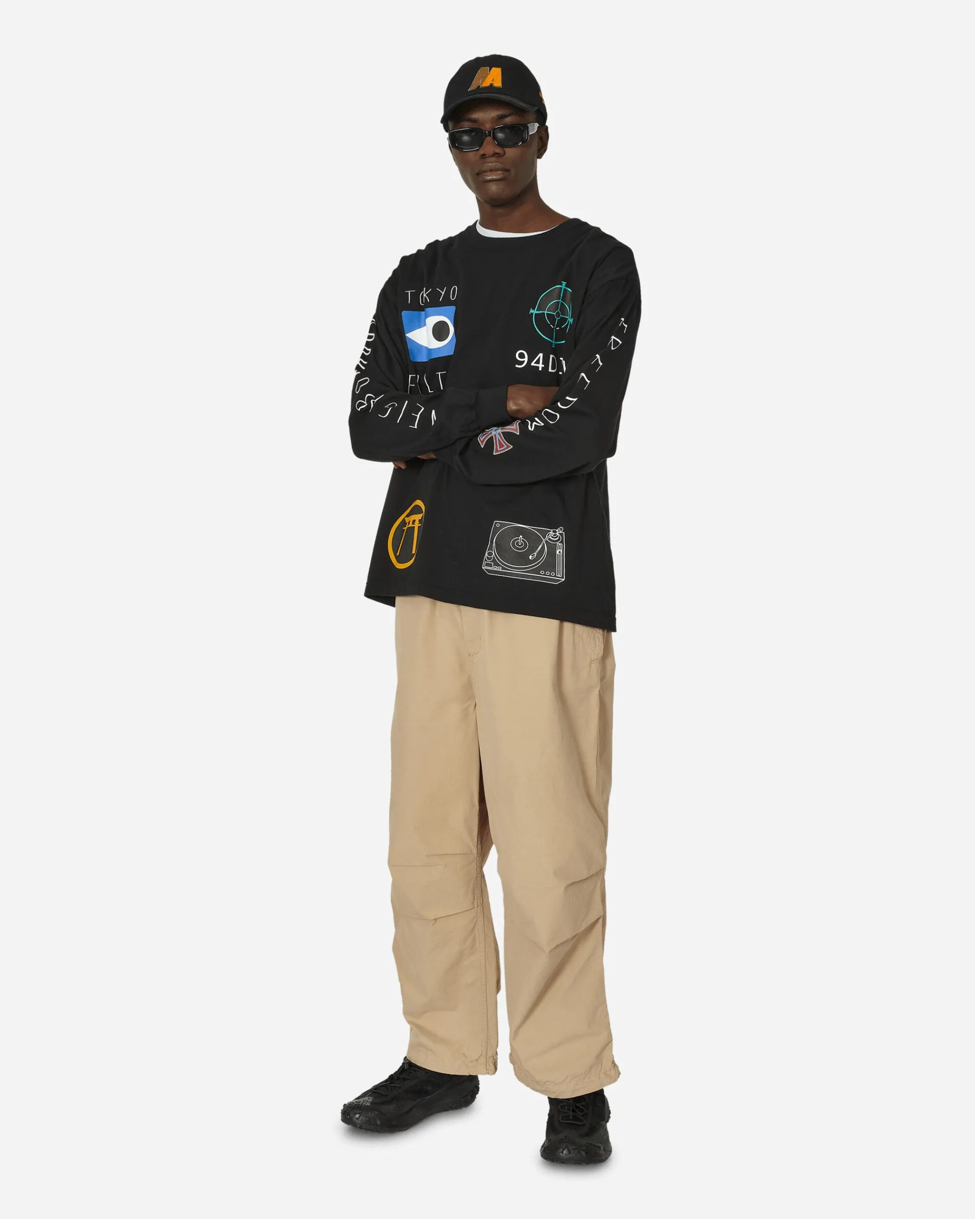 Neighborhood T-Shirts^LS-10 Longsleeve T-Shirt Black