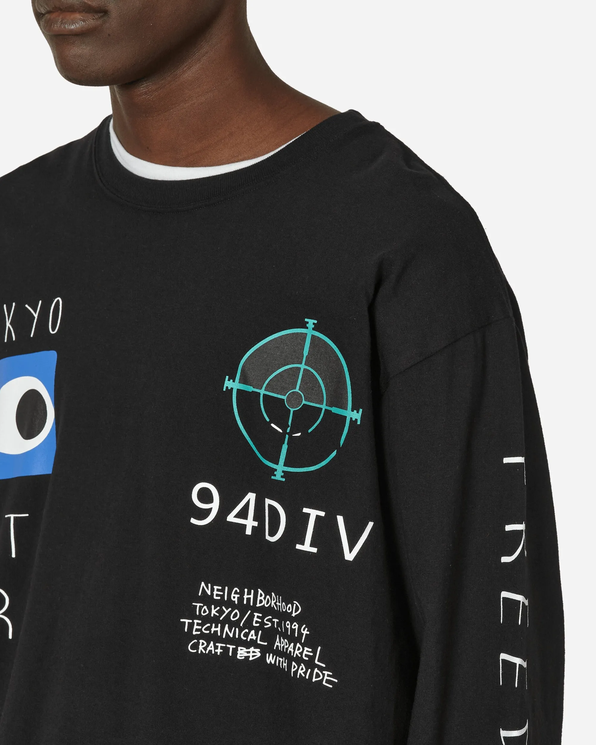 Neighborhood T-Shirts^LS-10 Longsleeve T-Shirt Black