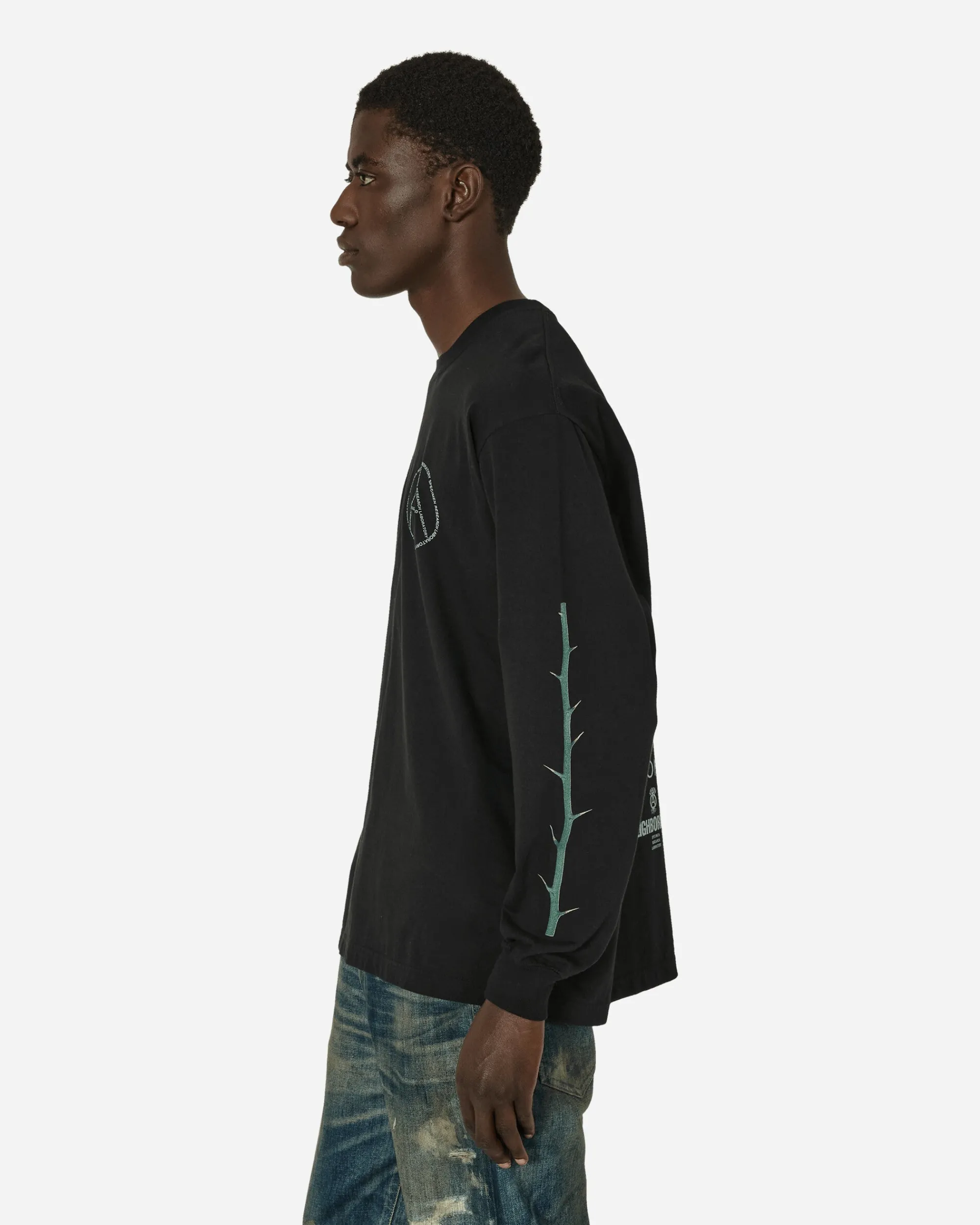 Neighborhood T-Shirts^LS-1 Longsleeve T-Shirt Black