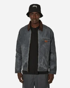 Dickies Coats And Jackets^Lucas Waxed Zip Jacket Charcoal