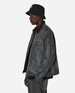 Dickies Coats And Jackets^Lucas Waxed Zip Jacket Charcoal