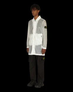 Stone Island Coats And Jackets^Lucido-TC Packable Coat White