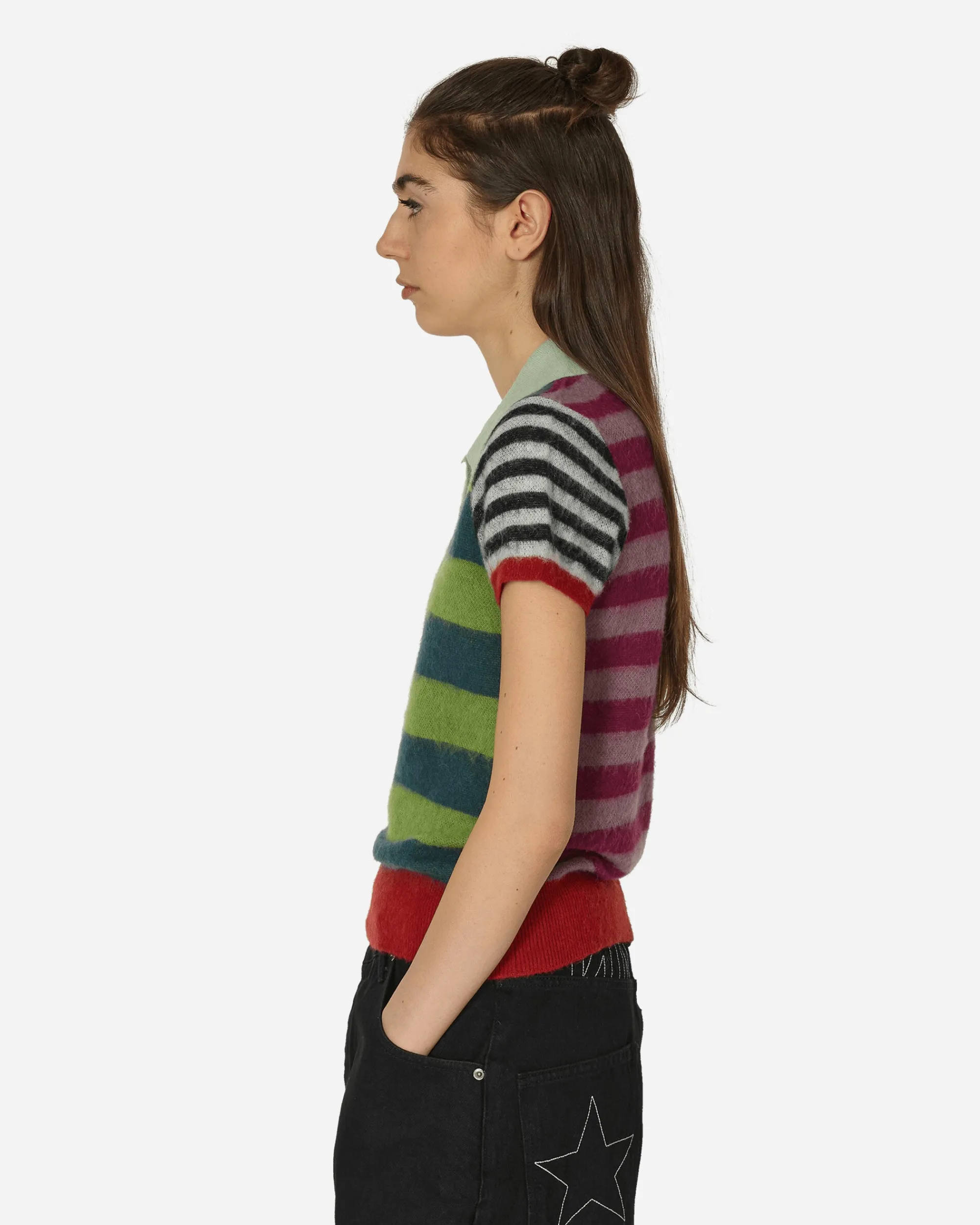 Brain Dead T-Shirts^Lulu Polo Shirt Green