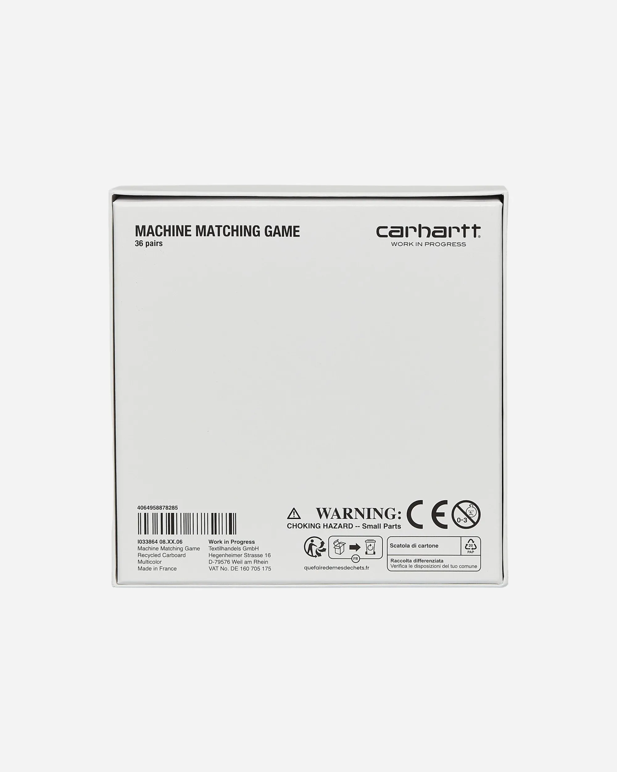 Carhartt WIP Home^Machine Matching Game Multicolor