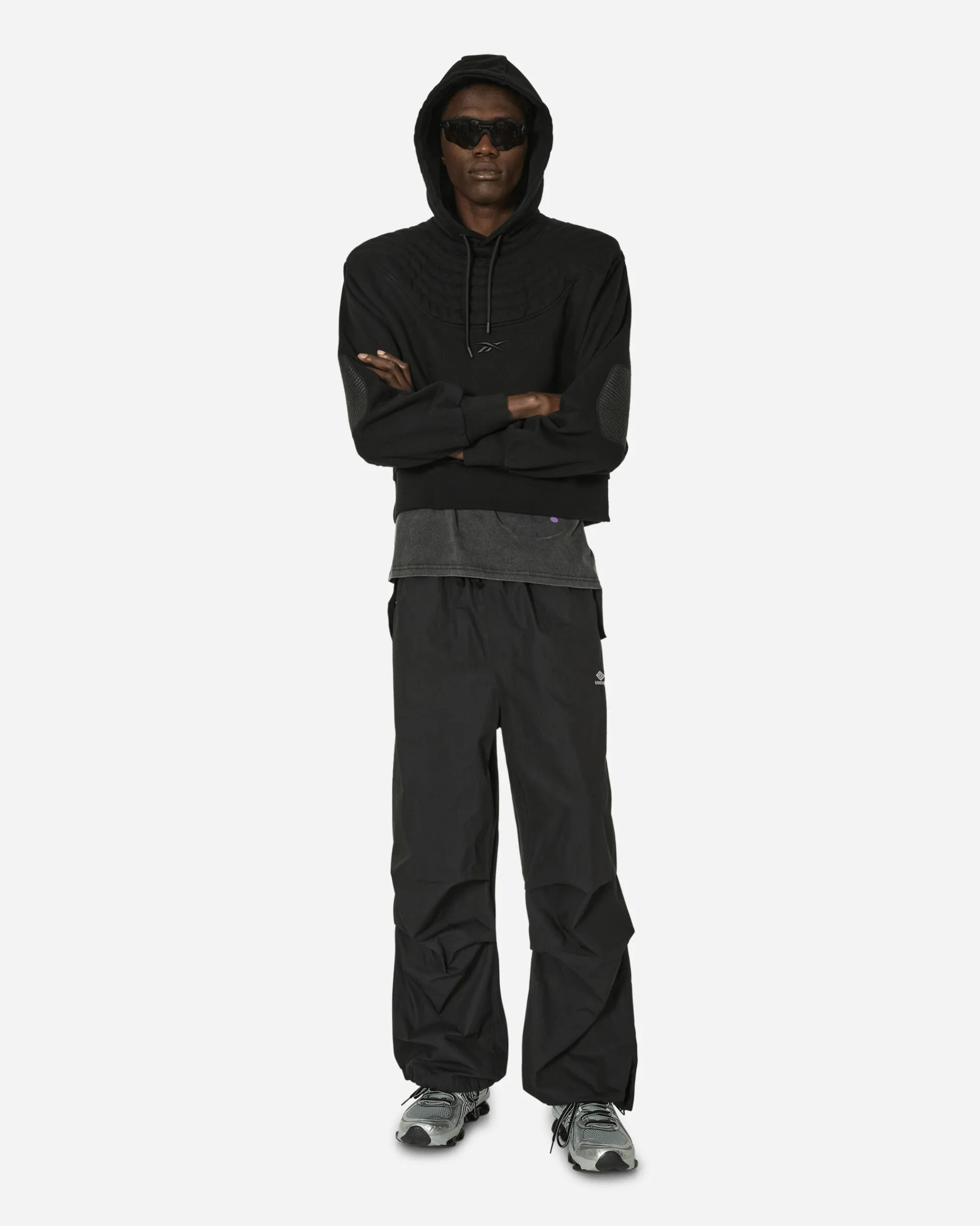 Reebok Sweatshirts^Machine-A Padded Biker Hoodie Black