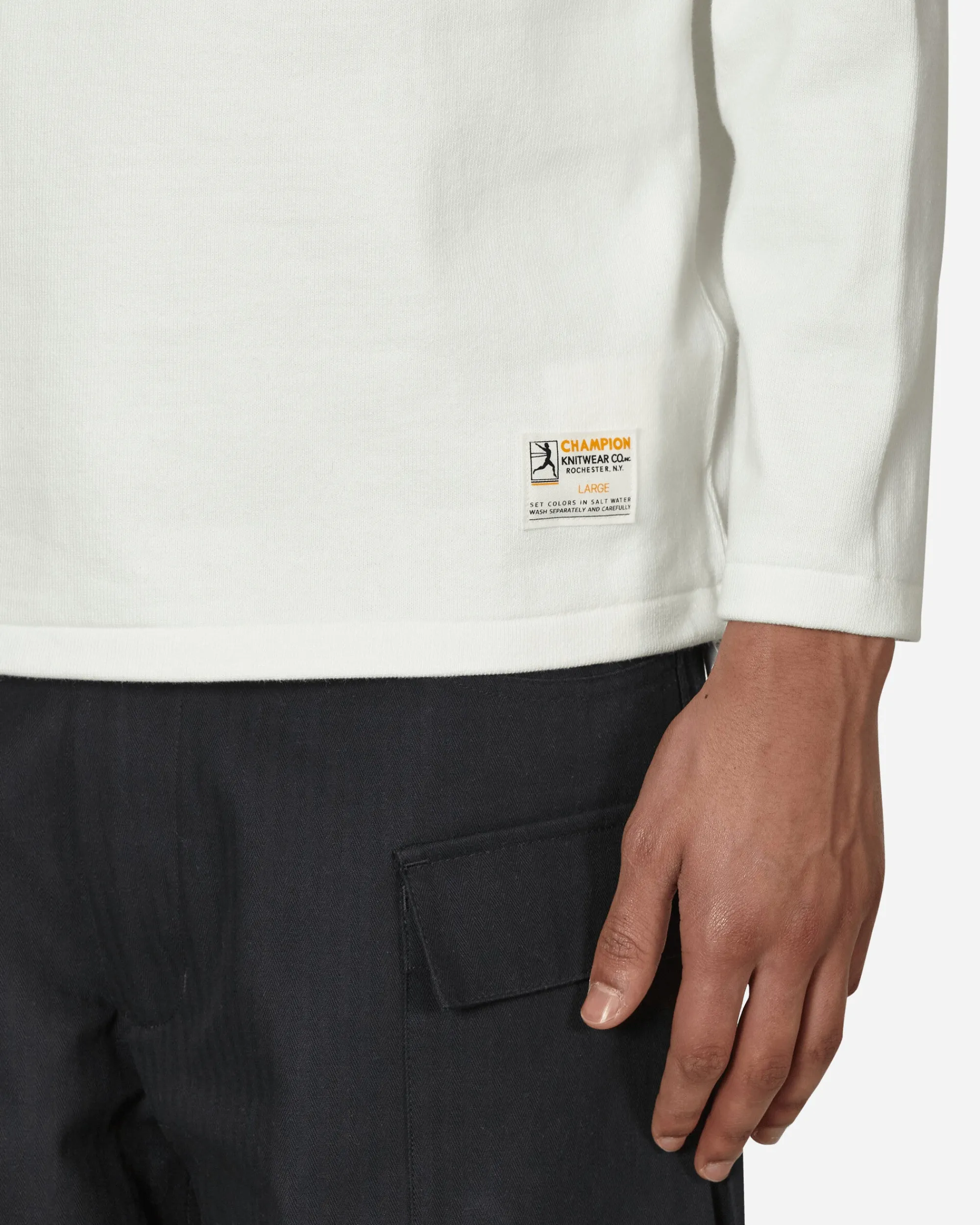 Champion T-Shirts^Made in Japan Crewneck Longsleeve T-Shirt White