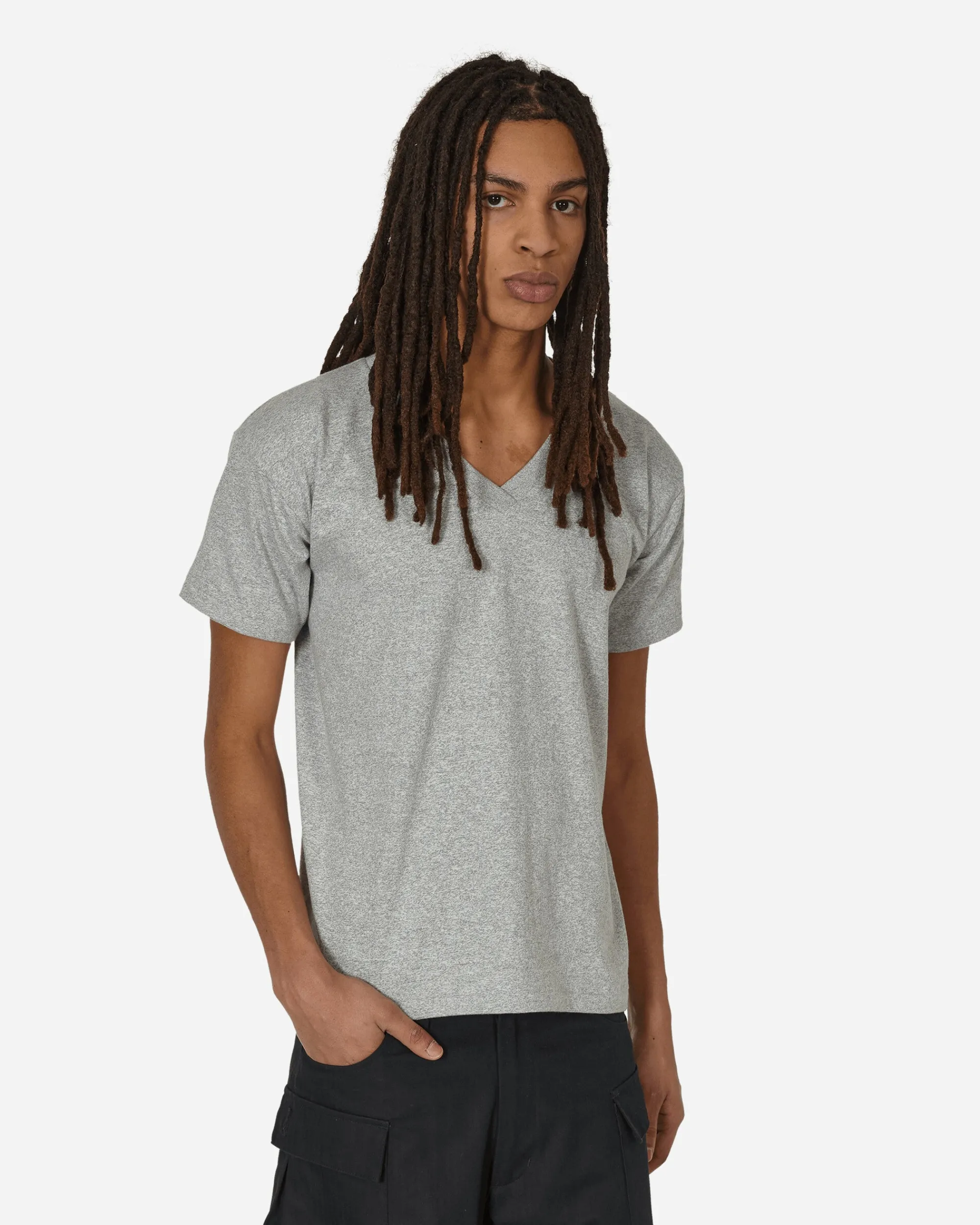 Champion T-Shirts^Made in Japan V-Neck T-Shirt Oxford Gray