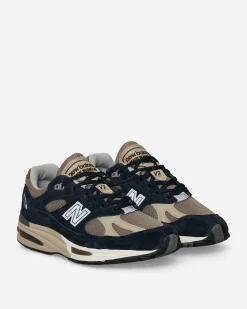 New Balance Sneakers·Low|Sneakers^Made in UK 991v2 Sneakers After Midnight / Sepia Tint / Plaza Taupe
