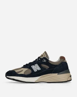 New Balance Sneakers·Low|Sneakers^Made in UK 991v2 Sneakers After Midnight / Sepia Tint / Plaza Taupe