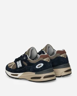 New Balance Sneakers·Low|Sneakers^Made in UK 991v2 Sneakers After Midnight / Sepia Tint / Plaza Taupe