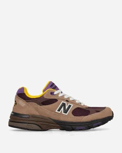 New Balance Sneakers·Low|Sneakers^Made in USA 993 Sneakers Mushroom / Midnight Violet