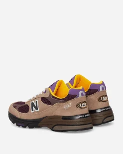 New Balance Sneakers·Low|Sneakers^Made in USA 993 Sneakers Mushroom / Midnight Violet