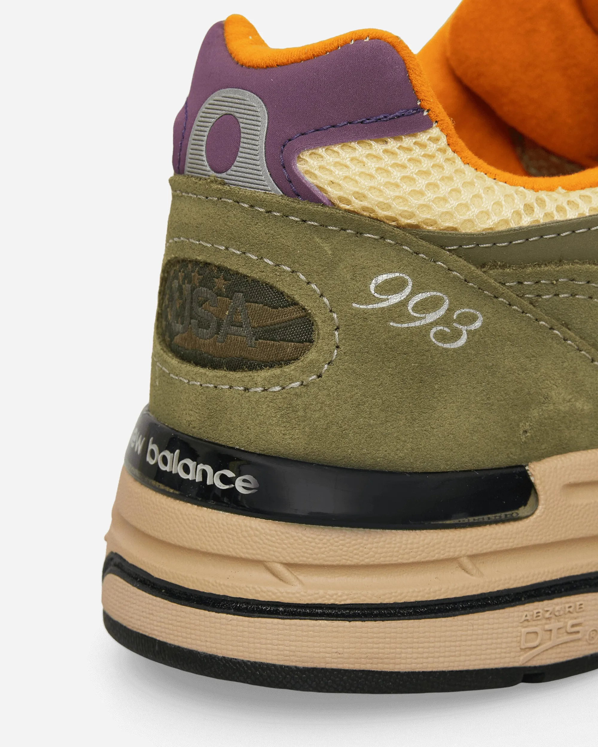 New Balance Sneakers·Low|Sneakers^Made in USA 993 Sneakers Olive Leaf / Maize