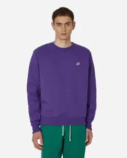 New Balance Sweatshirts^MADE in USA Core Crewneck Sweatshirt Prism Purple