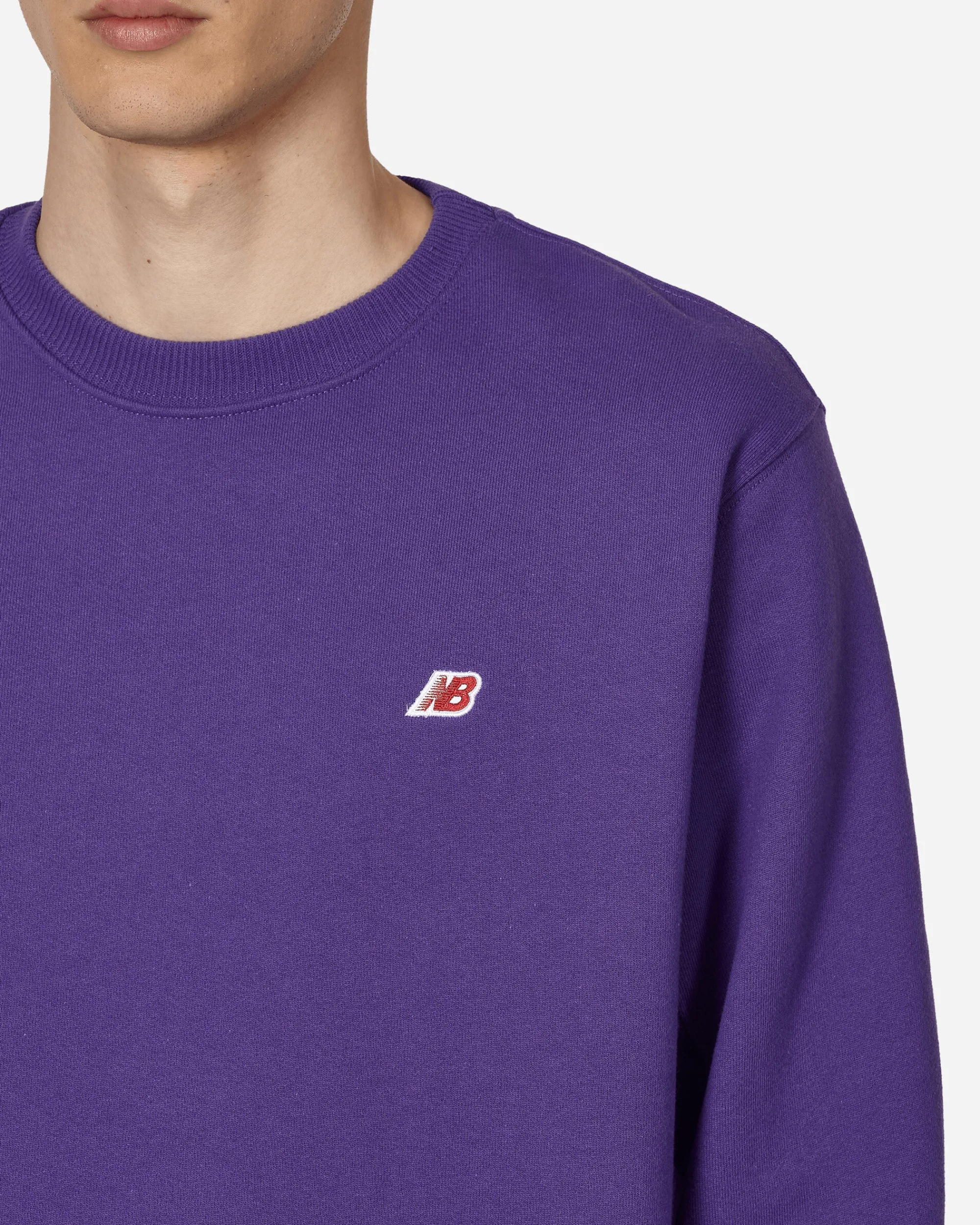 New Balance Sweatshirts^MADE in USA Core Crewneck Sweatshirt Prism Purple