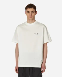 and wander T-Shirts^Maison Kitsuné Dry Cotton Mountain T-Shirt Off White