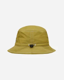and wander Hats|Hats^Maison Kitsuné Nylon Hat Green