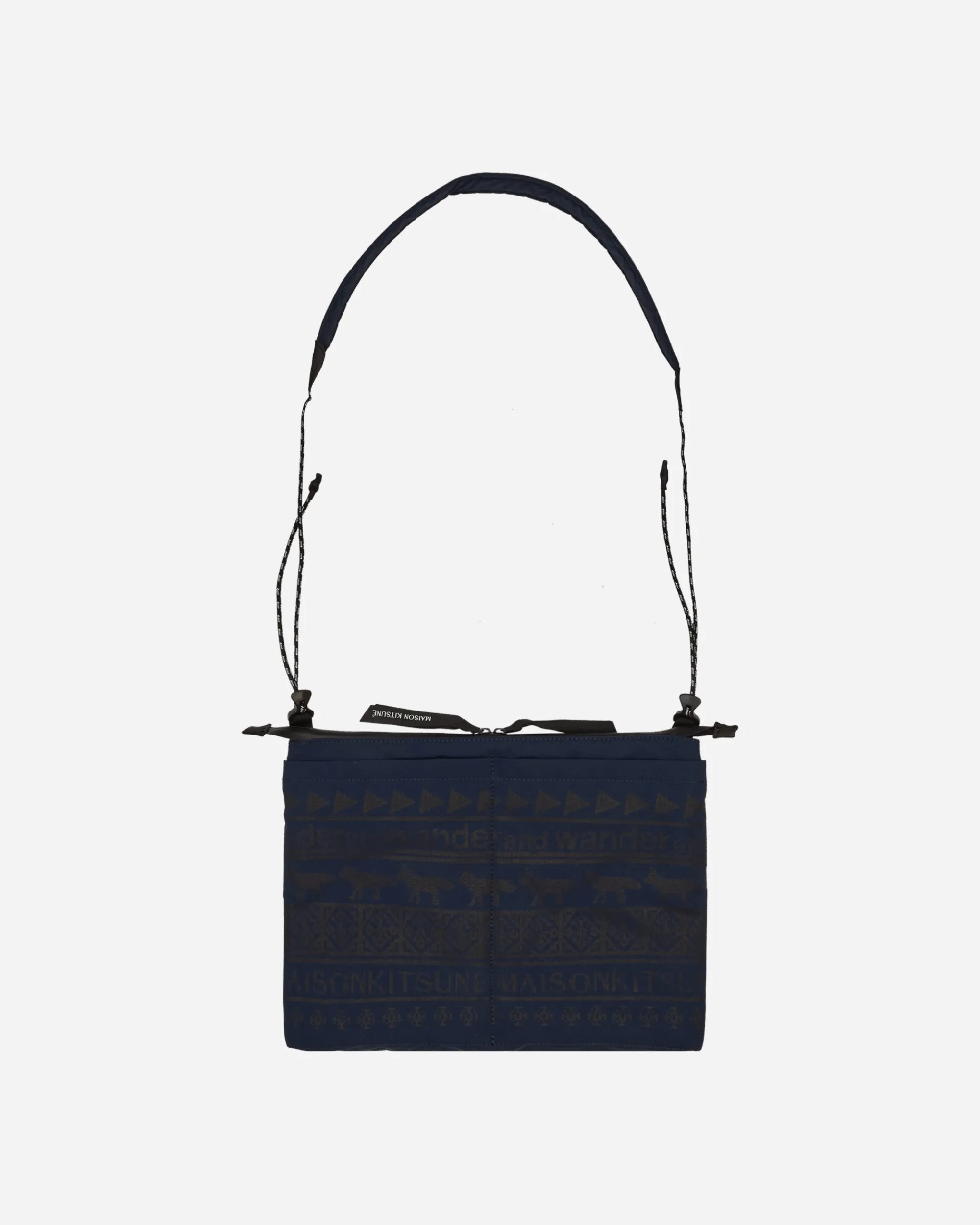 and wander Bags And Backpacks|Bags And Backpacks^Maison Kitsuné Sacoche Navy