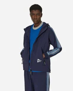 and wander Coats And Jackets^Maison Kitsuné Trak Hoodie Navy