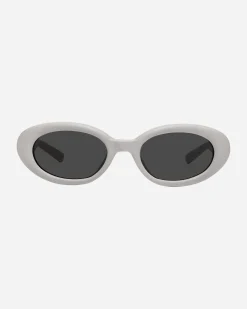 Gentle Monster Eyewear|Eyewear^Maison Margiela MM107 Leather LIV1 Sunglasses Ivory