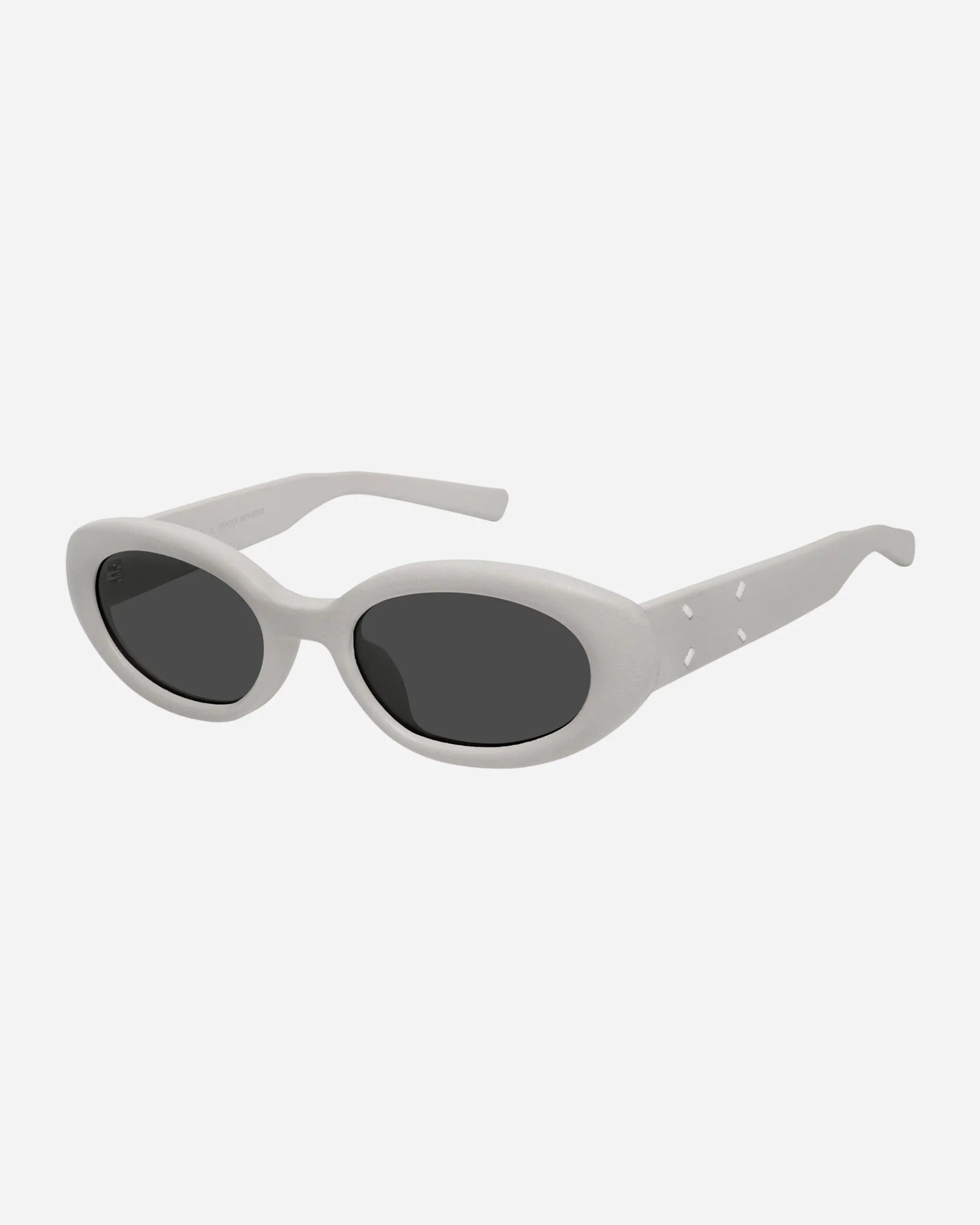 Gentle Monster Eyewear|Eyewear^Maison Margiela MM107 Leather LIV1 Sunglasses Ivory