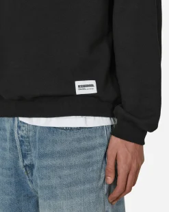 Neighborhood Sweatshirts^Major Force Crewneck Sweatshirt Black