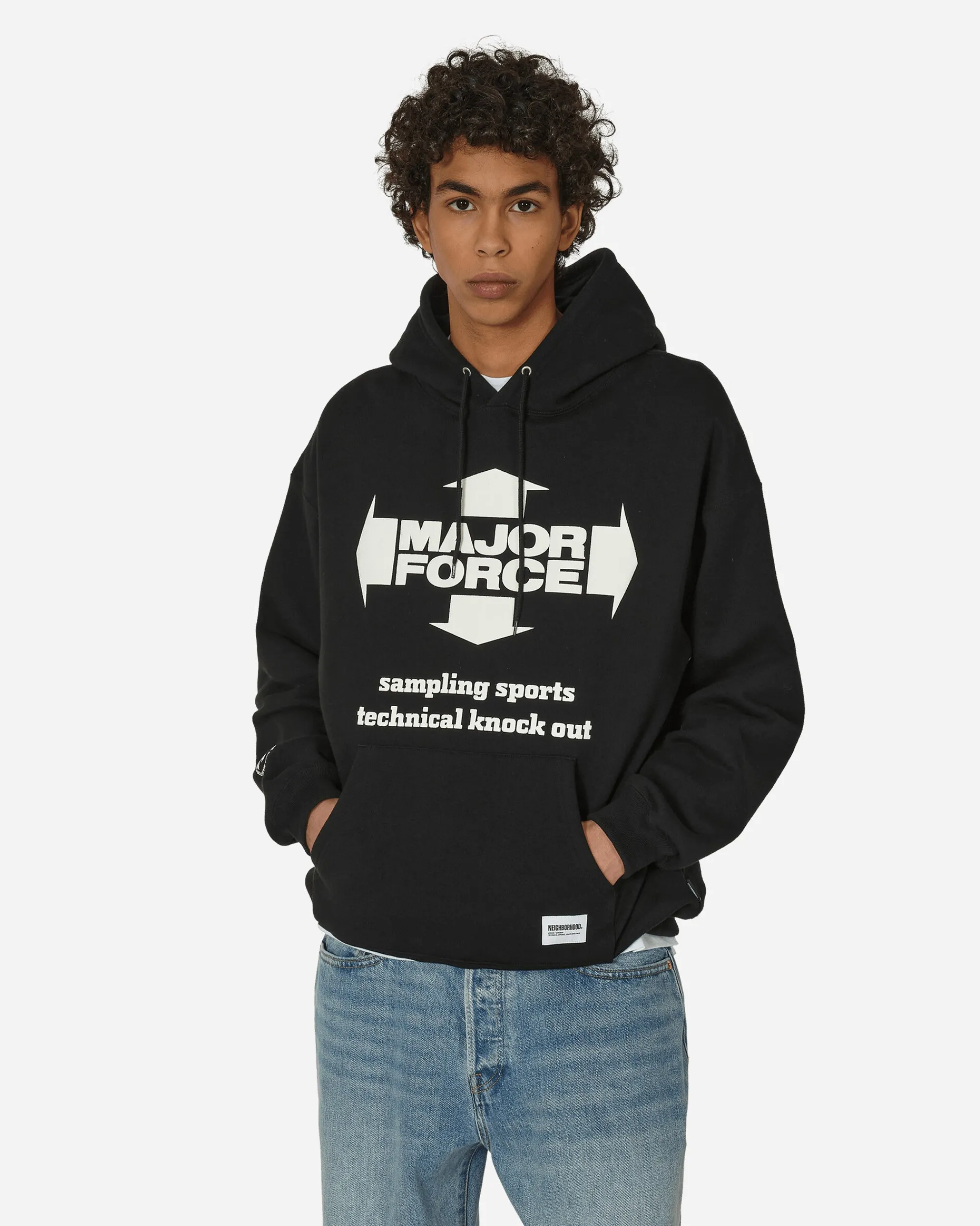 Neighborhood Sweatshirts^Major Force Hoodie Black