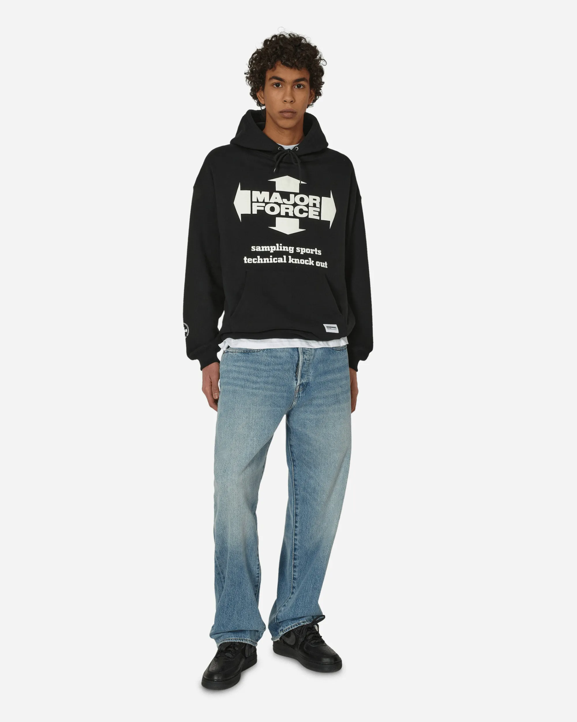 Neighborhood Sweatshirts^Major Force Hoodie Black