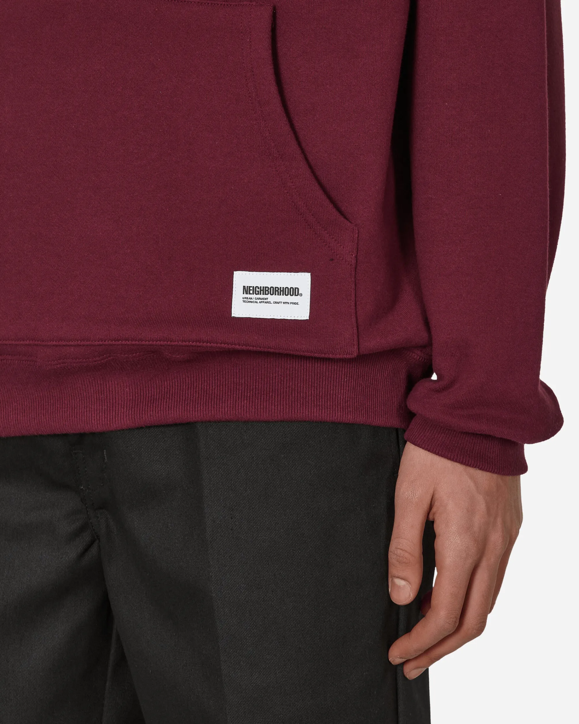 Neighborhood Sweatshirts^Major Force Hoodie Burgundy