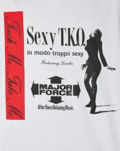 Neighborhood T-Shirts^Major Force Longsleeve T-Shirt White