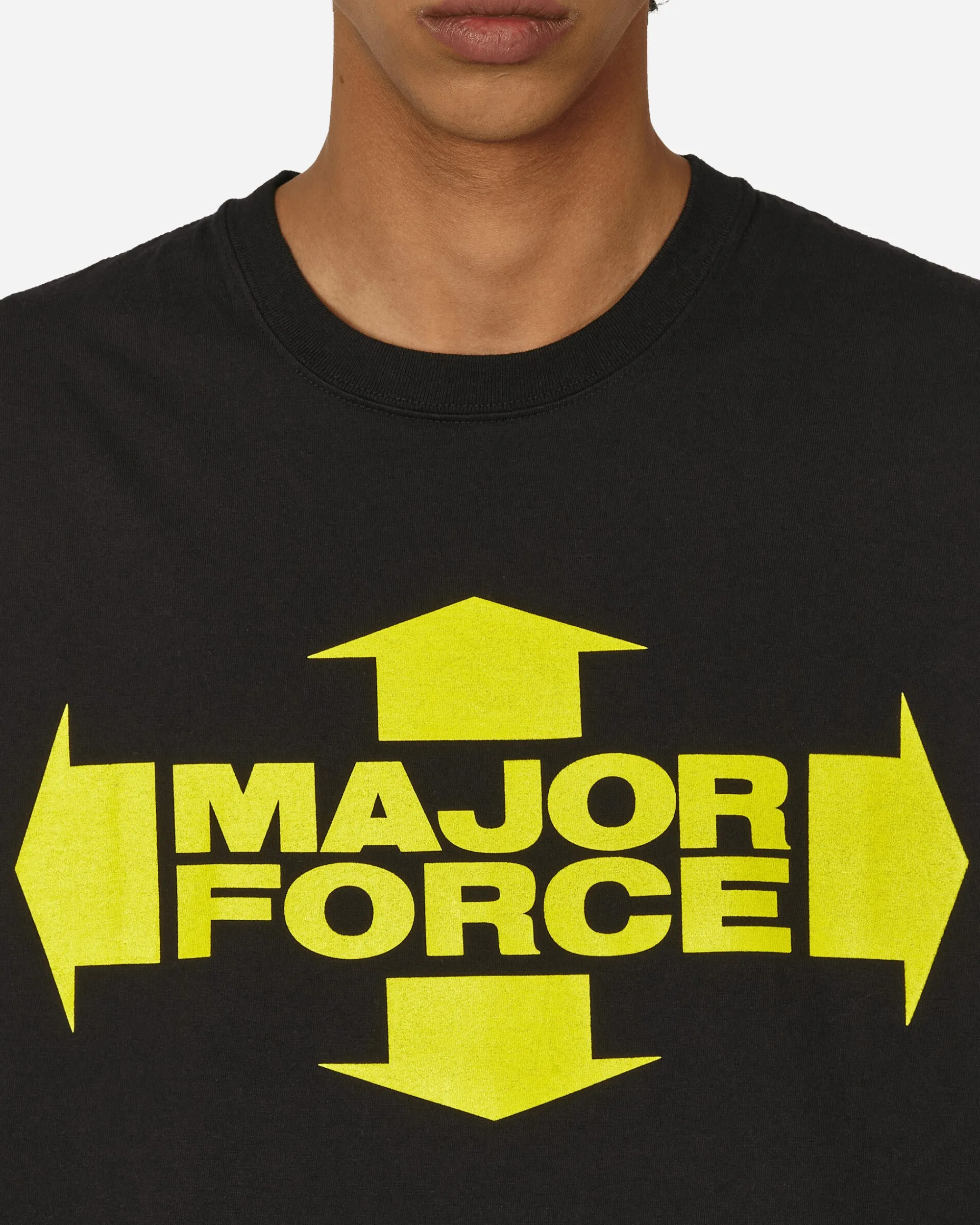 Neighborhood T-Shirts^Major Force T-Shirt Black