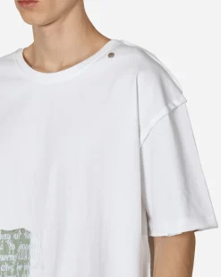 Lueder T-Shirts^Manuscripto T-Shirt White